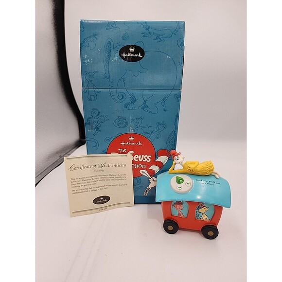 Dr Seuss Collection "On A Train Green eggs and Ham Sam I am Rare retired - Picture 1 of 7